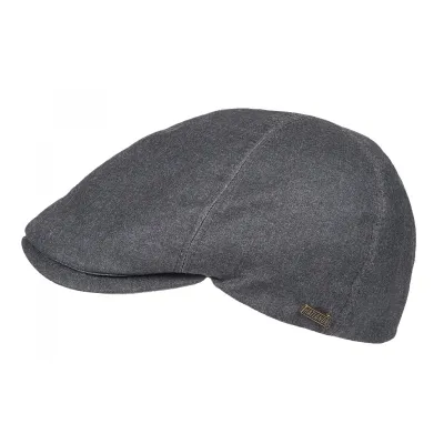 Casquette Bec de Canard Sevellin Imperméable Laine Anthracite- Hatland Reference : 9769 | Chapellerie Traclet