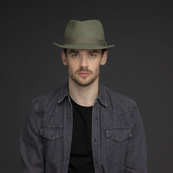 Wynn Olive Trilby Hat - Bailey