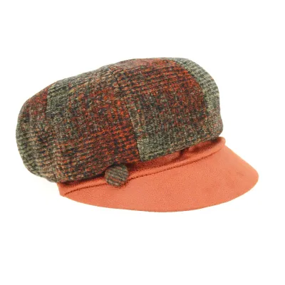 Traclet Lochness Brick Newsboy Cap Reference: 9265 | Traclet Hat Shop