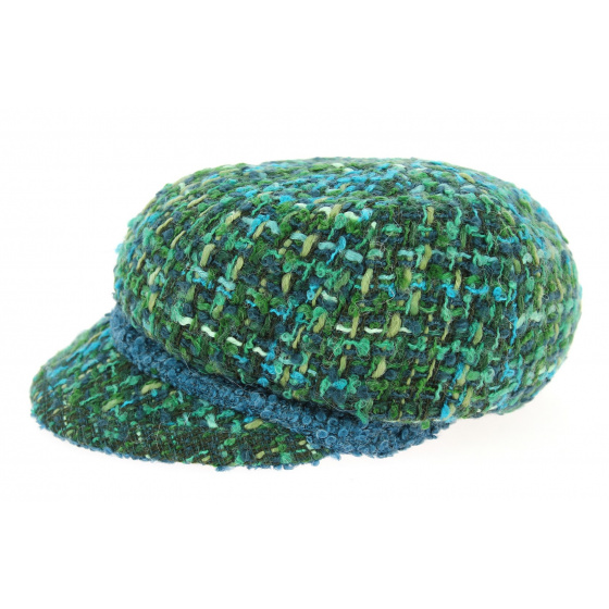 Chantal Lagoon Newsboy Cap - Traclet