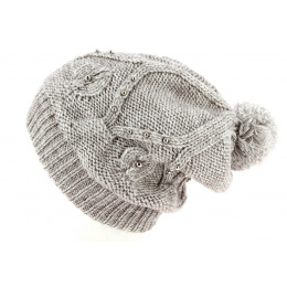 Long Pompom Beanie Birama Rope - Traclet