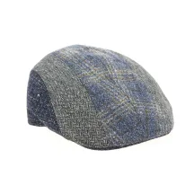 Blue Wool Rounded Harry Cap - Traclet Reference: 4124 | Traclet Hat Shop