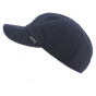 Monaco Gore-Tex Navy Wool Earflap Cap- Gottmann