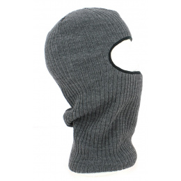 The Knit Clava Balaclava Anthracite - Coal