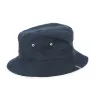 Navy Blue Cotton Bucket Hat - Large Size Reference: 9788 | Traclet Hat Shop