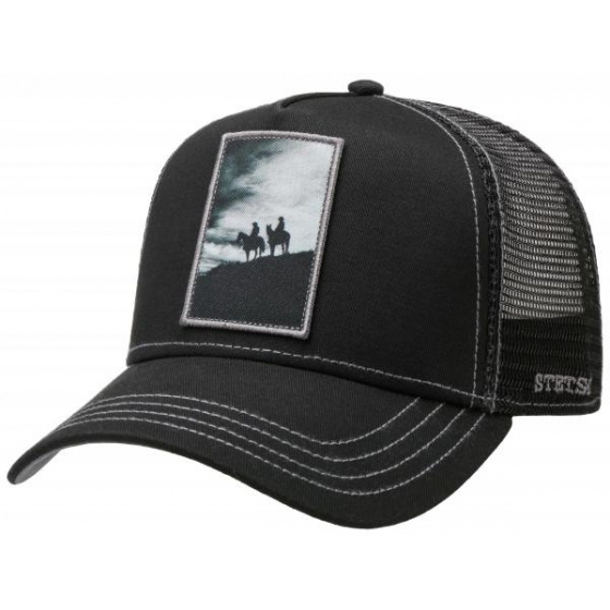 Trucker Cap Silhouette Black- Stetson
