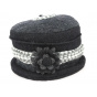 Women's Wool Toque Black & Gray - Traclet