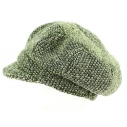 Green newsboy cap by Mayser