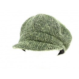 Green gavroche cap by Mayser