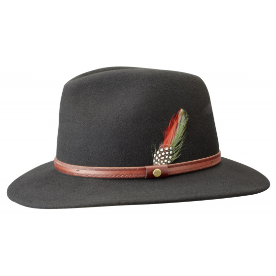 Chapeau Traveller Rantoul Noir - Stetson Chapeau Traveller Rantoul Noir - Stetson