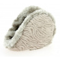 Beige Zebra Earmuffs - Traclet