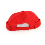 Red Cotton Docker Beanie with Triskel - Traclet