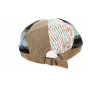 Duckbill Cap Patchwork Brown- Traclet 
