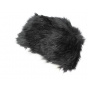 Black Faux Fur Hat & Fleece Lining - Traclet