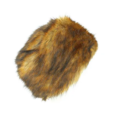 Brown Faux Fur Toque with Fleece Lining - Traclet Reference: 8875 | Chapellerie Traclet