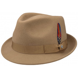 Richmond Trilby Felt Hat Beige - Stetson