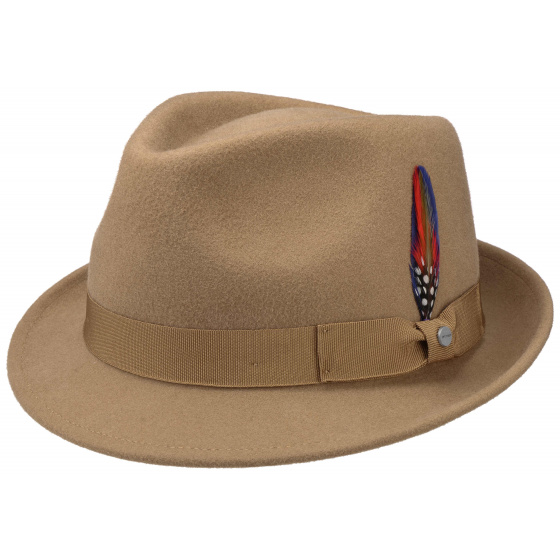 Richmond Trilby Felt Hat Beige - Stetson