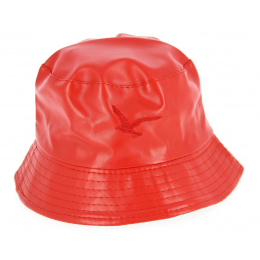 Red Seagull Rain Bucket Hat - Traclet