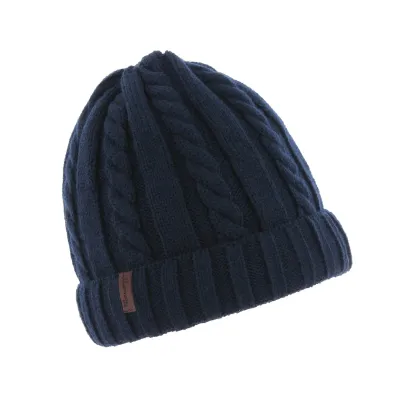 Bonnet Edmond Torsade Bleu Marine- Herman Reference : 5862 | Chapellerie Traclet