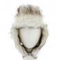 White Faux Fur Ushanka - Herman