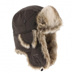 Brown Faux Fur Ushanka - Herman