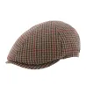 Curved Sanford Wool Cap Beige - Herman  Reference: 7863 | Traclet Hat Shop