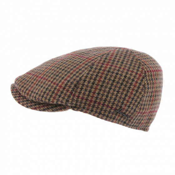 Curved Sanford Wool Cap Beige - Herman