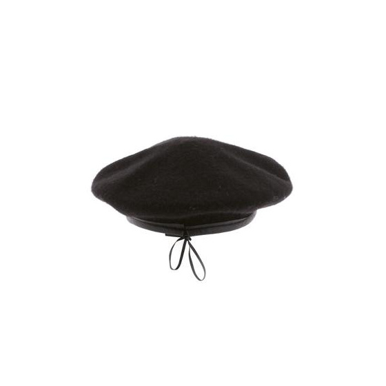 Béret wool monty Noir Laine- Herman Béret wool monty Noir Laine- Herman