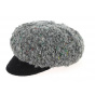 Hanae Wool Newsboy Cap - Traclet