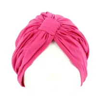 Fuchsia Chemotherapy Turban - Fléchet    Reference: 2557 | Chapellerie Traclet