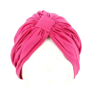  Turban Chimiothérapie Fuchsia- Fléchet    Reference : 2557 | Chapellerie Traclet