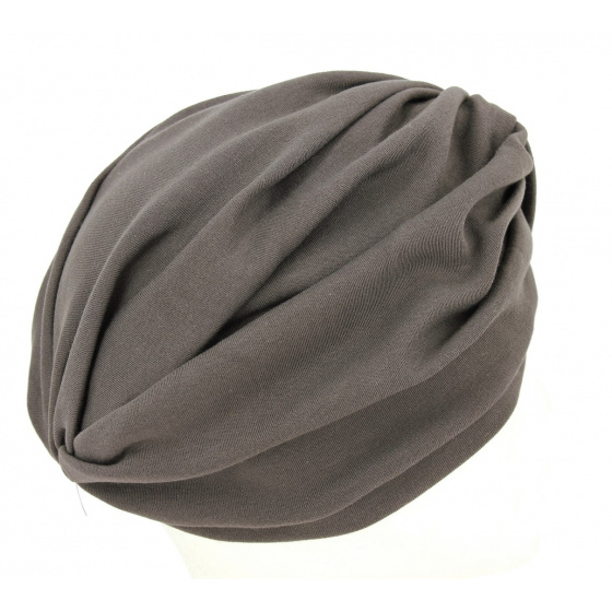 Brown chemotherapy turban