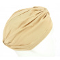 Beige Chemotherapy Turban - Fléchet
