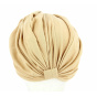 Beige Chemotherapy Turban - Fléchet