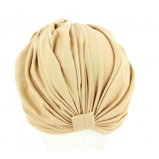 Chemotherapy Turban Beige - Fléchet