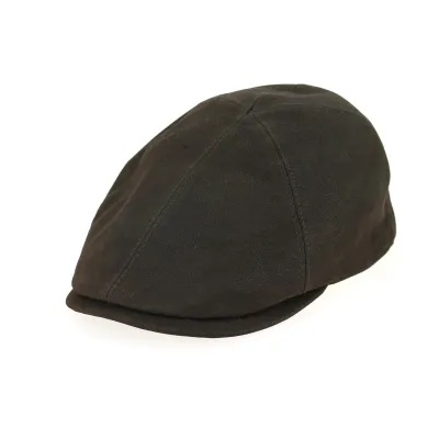 Casquette Bec de Canard Cuir  Marron - City Sport  Reference : 6929 | Chapellerie Traclet