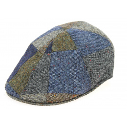 Ravenne Duck Bill Patchwork Wool Cap - Traclet