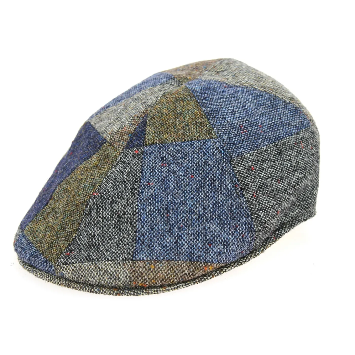 Ravenne Duck Bill Patchwork Wool Cap - Traclet Reference: 2215 | Traclet Hat Shop