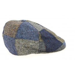 Ravenne Duck Bill Patchwork Wool Cap - Traclet