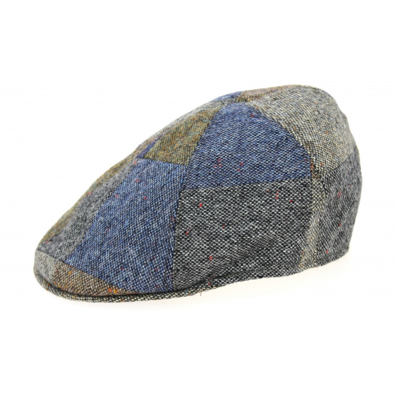Ravenne Duck Bill Patchwork Wool Cap - Traclet Ravenne Duck Bill Patchwork Wool Cap - Traclet