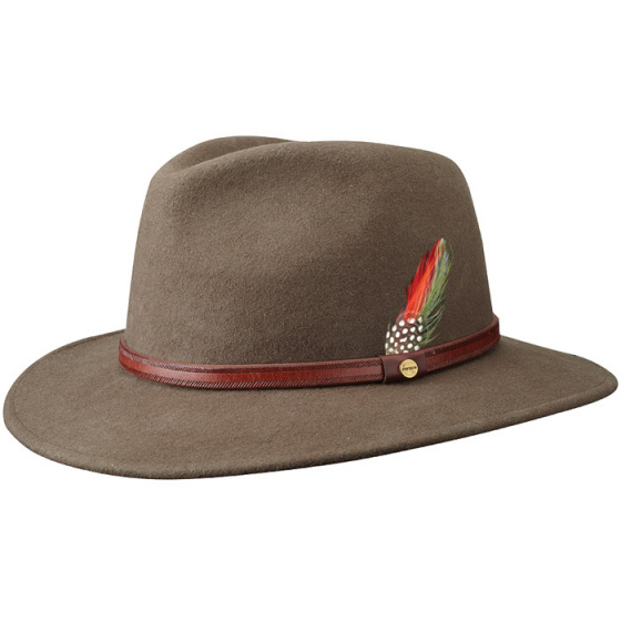 Chapeau Rantoul kaki Traveller Stetson