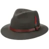 Chapeau traveller Crook Laine Bleu - Stetson Reference : 4393 | Chapellerie Traclet