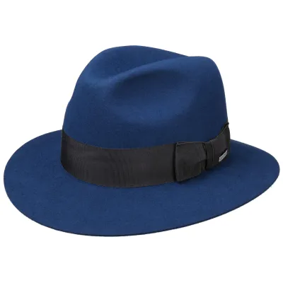 Chapeau Traveller Fury Feutre Poil Bleu- Stetson Reference : 6557 | Chapellerie Traclet