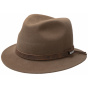 Brown Fur Felt Traveler Hat - Stetson