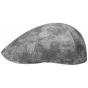 Texas Pigskin Leather Cap Gray - Stetson