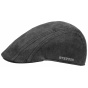 Modesto Cap with Ear Flaps Cotton Black - Stetson