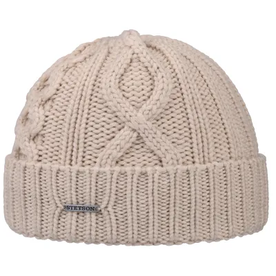 Bonnet Laine Tornell Beige- Stetson  Reference : 5639 | Chapellerie Traclet