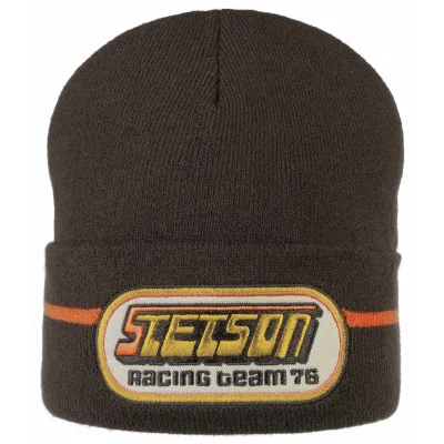 Bonnet à Revers Racing Marron- Stetson Reference : 5876 | Chapellerie Traclet