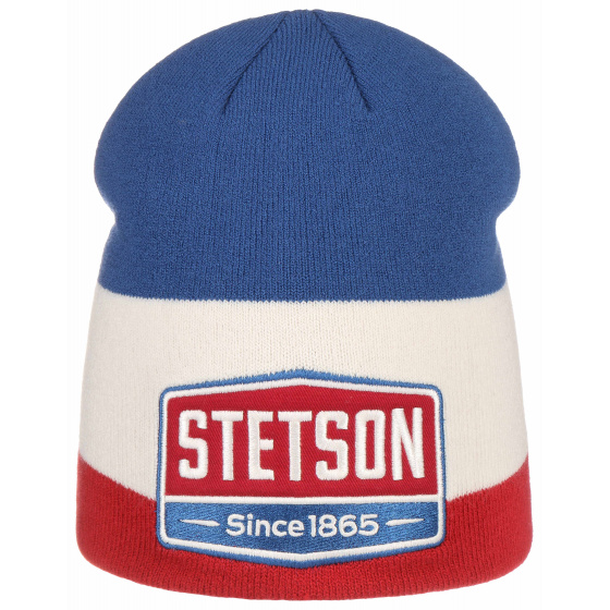 Highway Beanie Red White Blue - Stetson