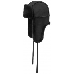 Leather Lamb Ushanka - Stetson
